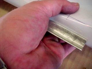 Flexible Face Tensioning Procedure Step 17