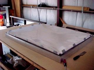 Flexible Face Tensioning Procedure Step 19