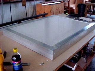 Flexible Face Tensioning Procedure - Finished Product