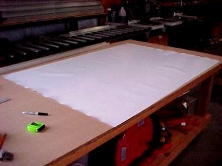 Flexible Face Tensioning Procedure Step 5