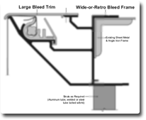 Large Bleed Trim